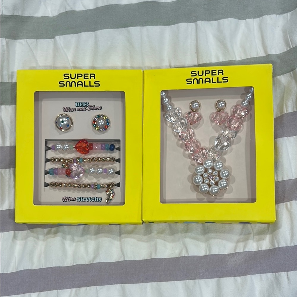 NIB! 2 Super Smalls Jewelry Sets